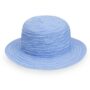 Kids Scrunchie Hat – Wallaroo Hats – Hydrangea/White – 2-5 Years