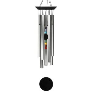 Chakra Chime Seven Stones – Woodstock Chimes – Large Black