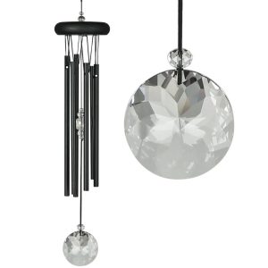 Crystal Meditation Chime – Woodstock Chimes – Black
