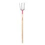 Forged Steel Manure Fork – Razor-Back – 9″