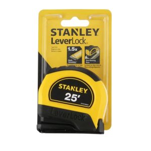 Leverlock Tape Measure – Stanley – 25′