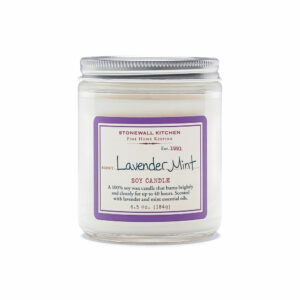 STONEWALL KITCHEN LAVENDER MINT SOY CANDLE – 6.5OZ