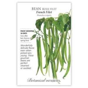 Botanical Interests - Bean Bush - French Filet Seeds