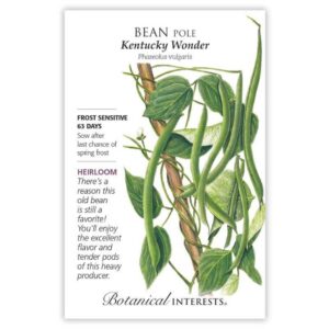 Botanical Interests - Bean Pole - Kentucky Wonder Seeds