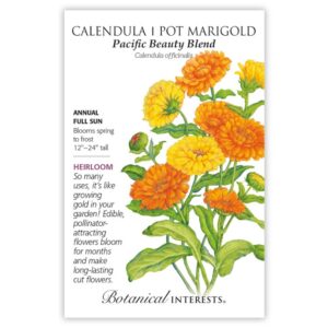 Calendula/Pot Marigold – Pacific Beauty Blend Seeds