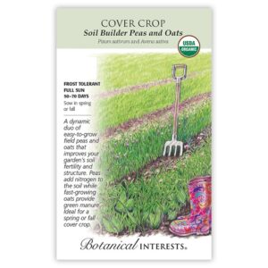 Cover Crop – Soil Builder Peas & Oats Seeds – Organic