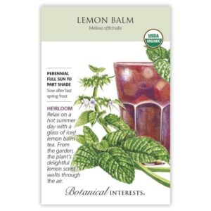 Lemon Balm Seeds – Organic