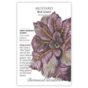 Mustard – Red Giant Seeds