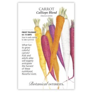 Botanical Interests - Carrot - Calliope Blend Seeds