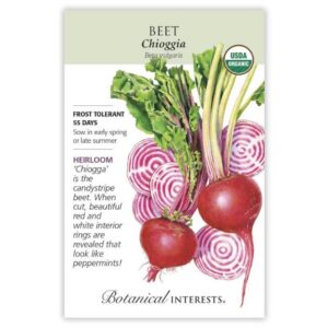 Botanical Interests - Beet - Chioggia Seeds - Organic