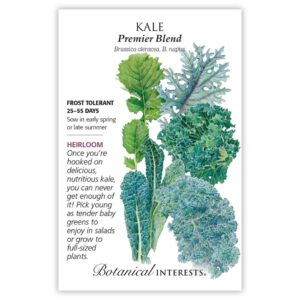 Botanical Interests - Kale - Premier Blend Seeds