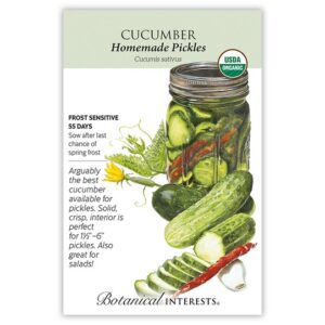 Cucumber – Homemade Pickles Seeds – Organic