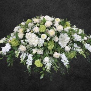 Peaceful Garden Casket Cover
