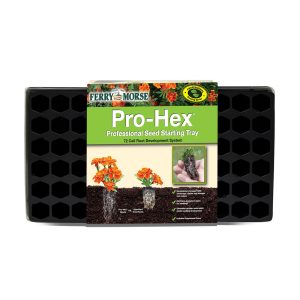 Seed Starting Tray with Dome – Ferry Morse – 72 Cells