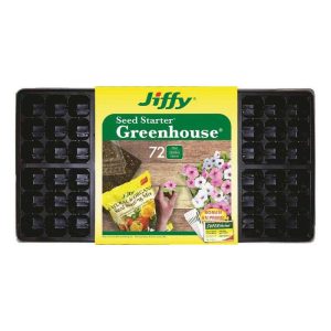 Seed Starting Greenhouse Kit – Jiffy – 72 Cells