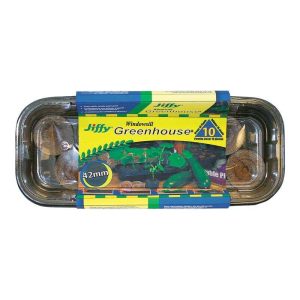Seed Starting Windowsill Greenhouse – Jiffy – 10 Peat Pellets