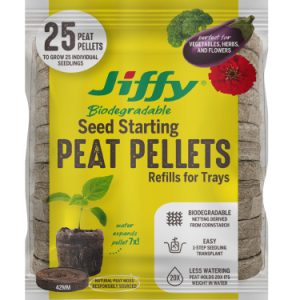 Peat Pellet Refill – Jiffy – 25 Pack