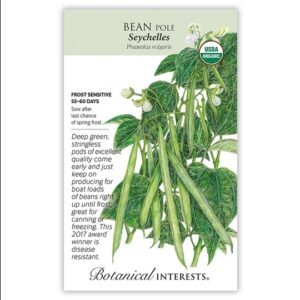 Botanical Interests - Bean Pole - Seychelles Seeds - Organic