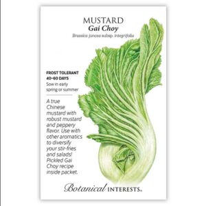 MUSTARD CHINESE – GAI CHOY SEEDS