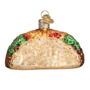 Taco Glass Ornament old world christmas