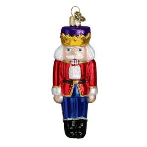 Nutcracker Prince Glass Ornament