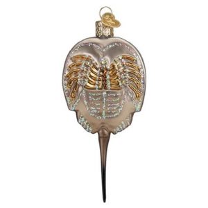 Horseshoe Crab Glass Ornament