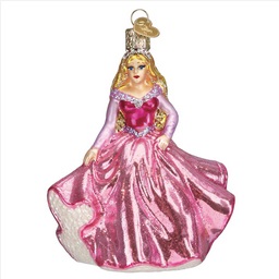 Princess Glass Ornament