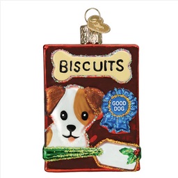 Doggy Treats Glass Ornament