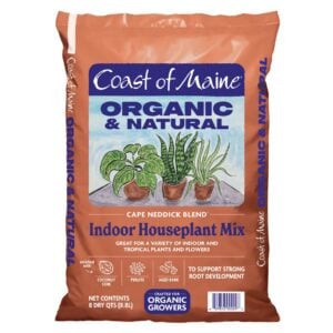 Cape Neddick Blend Organic & Natural Houseplant Mix – Coast of Maine – 8 QT