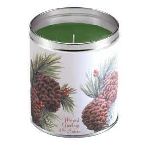 Aunt Sadie's Glitter Pinecone Candle