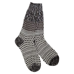 Women's Texture Crew Socks Nightfall