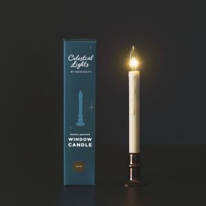 LED Window Candle – Battery Operated – Bronze