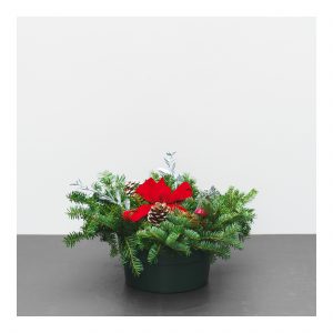 8″ Holiday Botanical Decorative Pan