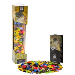 Inspired Klimt – The Kiss – Plus-Plus Tube Puzzle